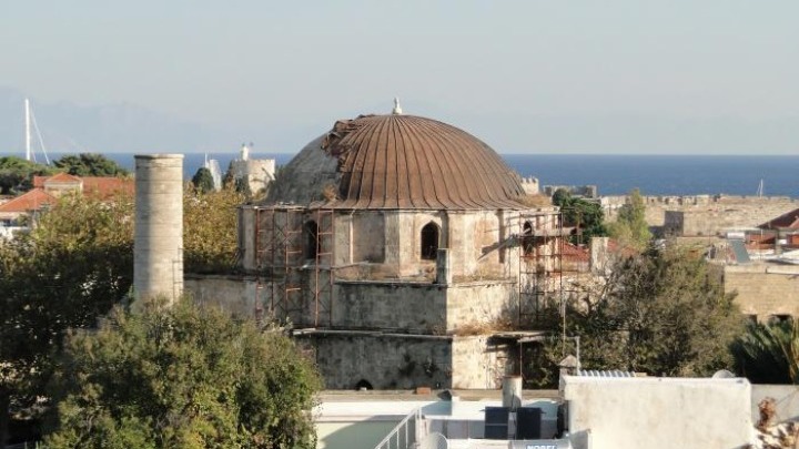 Προς αποκατάσταση το τέμενος Ρετζέπ Πασά στην Ρόδο